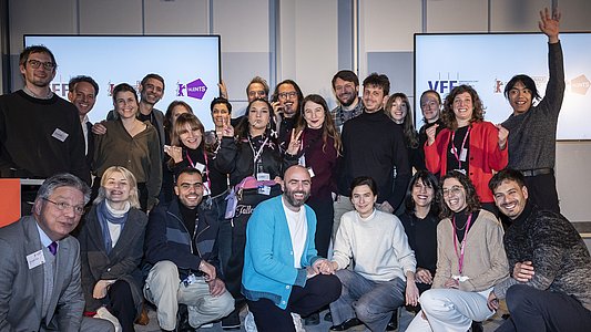 Gewinner Gruppenfoto VFF Talent Highlight Award